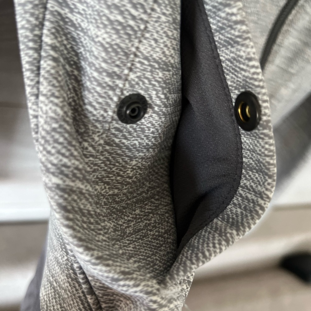 Lululemon Bust A Move Jacket Commuter Denim Silver Spoon Slate - Picture 5 of 9